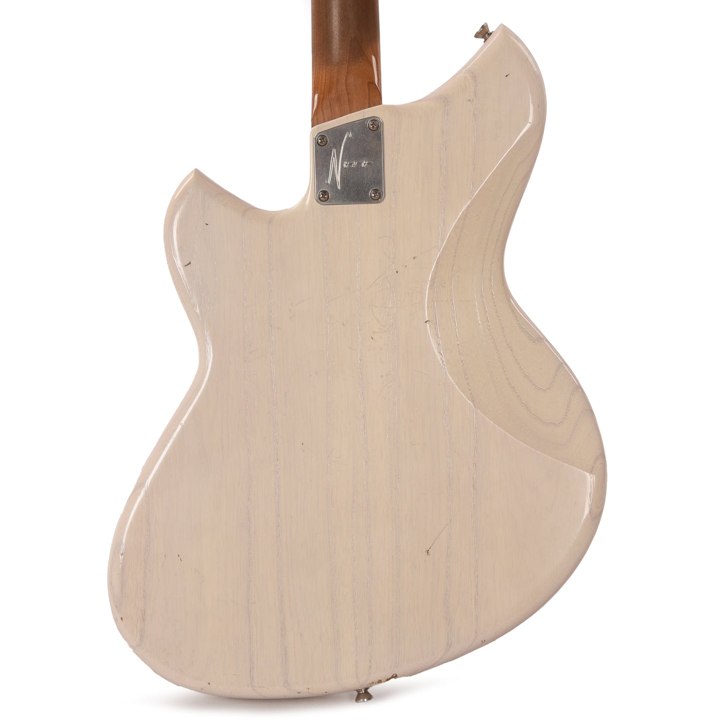 Novo Miris J Mary Kaye White Light Distress w/Fralin P-90 Pickups Electric Guitars / Semi-Hollow