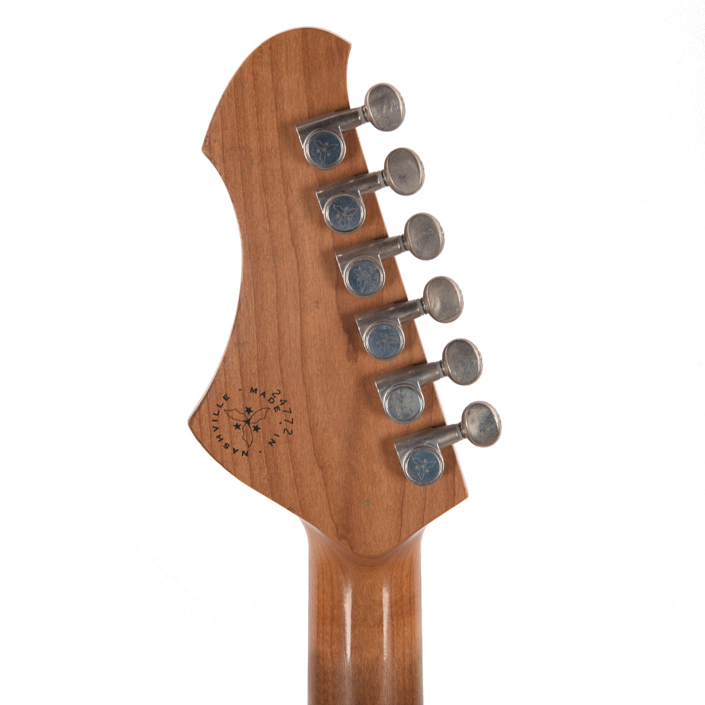 Novo Miris J Mary Kaye White Light Distress w/Fralin P-90 Pickups Electric Guitars / Semi-Hollow