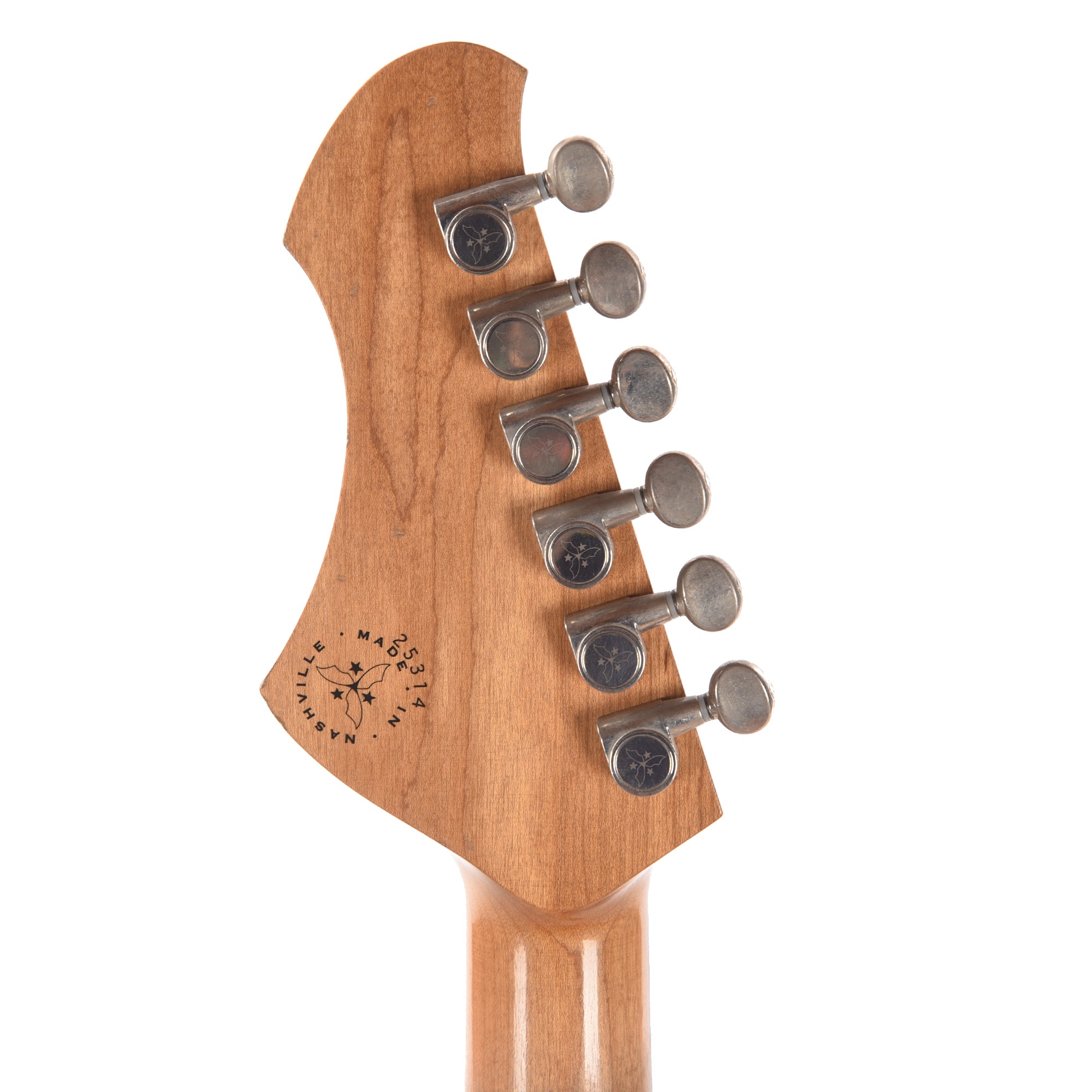 Novo Miris J Pelham Burst Light Distress w/Fralin P-90 Pickups Electric Guitars / Semi-Hollow