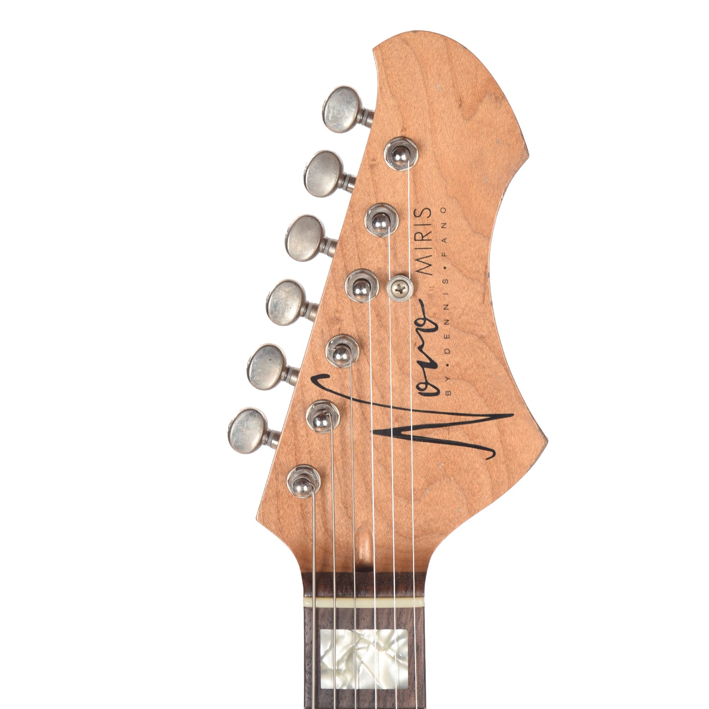 Novo Miris J Starry Night Light Distress w/Block Inlays & Fralin P-90s Electric Guitars / Semi-Hollow