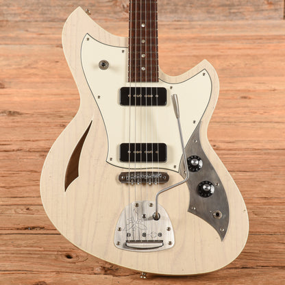 Novo Miris J White Electric Guitars / Semi-Hollow