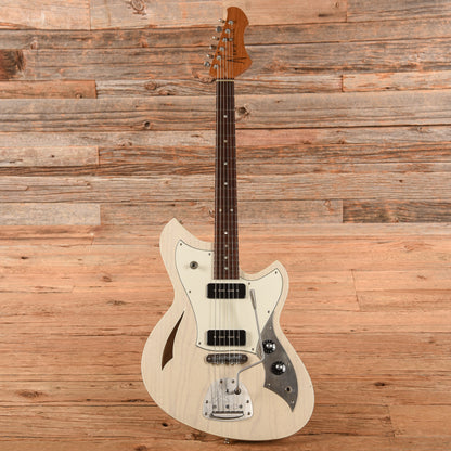 Novo Miris J White Electric Guitars / Semi-Hollow