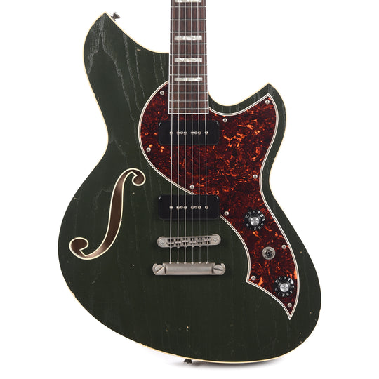 Novo Miris P2 Cadillac Green Light Distress w/Fralin P-90 Pickups Electric Guitars / Semi-Hollow