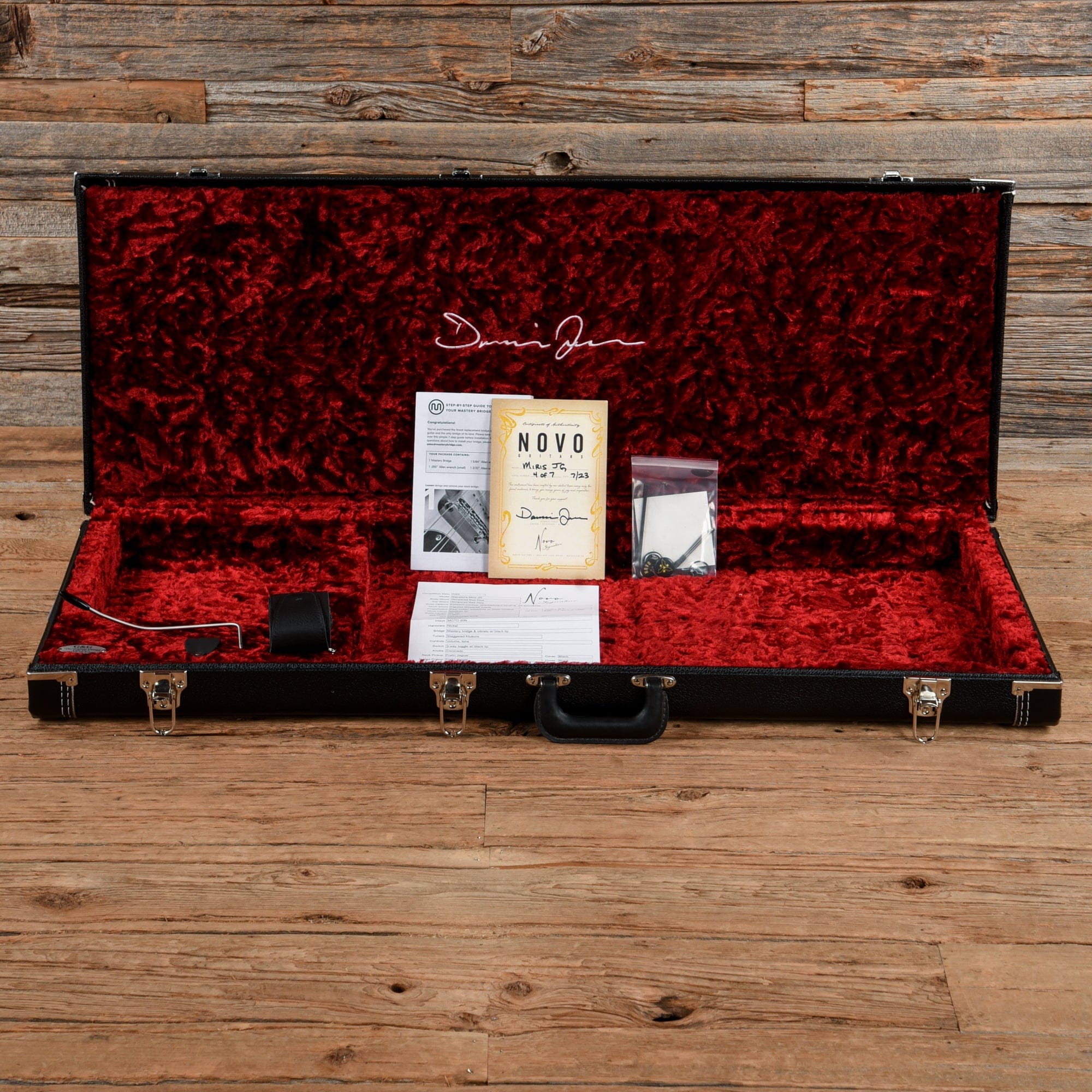 Novo Signature Miris JG Sunburst 2023 Electric Guitars / Semi-Hollow