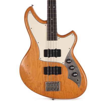 Novo Custom Ivorus Bass Amber Light Distress Amber w/Lollar Jazzmaster Bass Electric Guitars / Solid Body