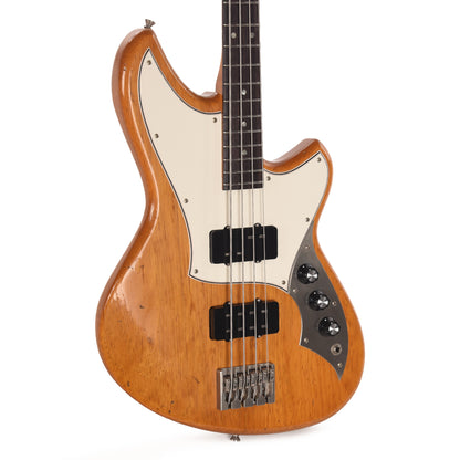 Novo Custom Ivorus Bass Amber Light Distress Amber w/Lollar Jazzmaster Bass Electric Guitars / Solid Body