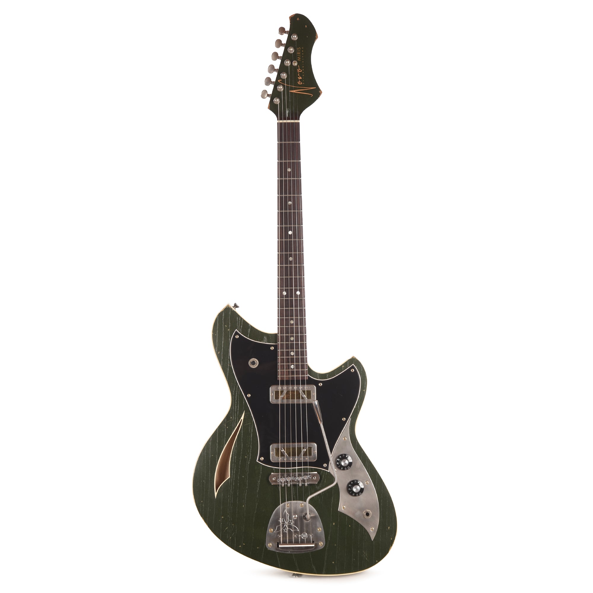 Novo Custom Miris J Cadillac Green Light Distress w/Lollar Gold Foils Electric Guitars / Solid Body