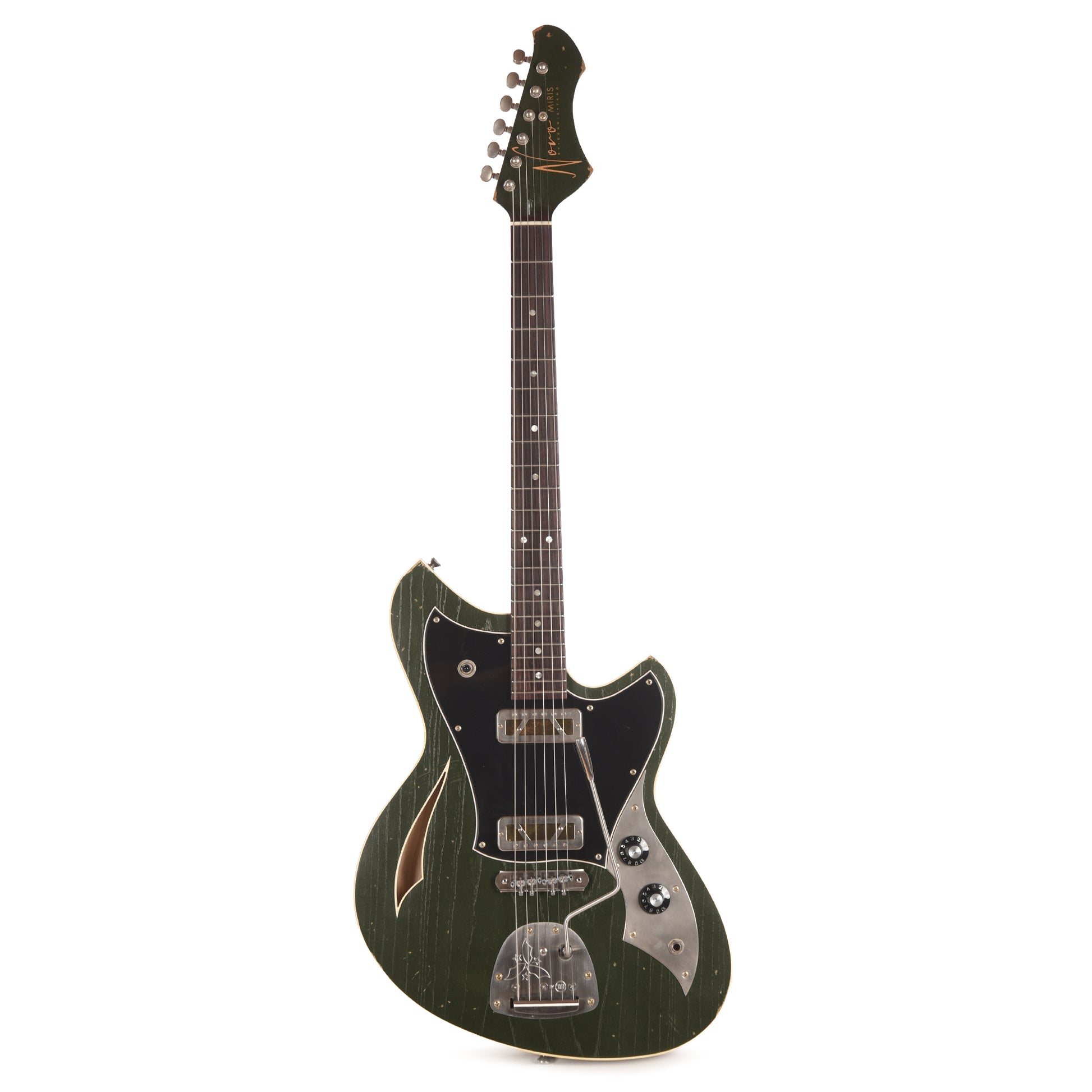 Novo Custom Miris J Cadillac Green Light Distress w/Lollar Gold Foils Electric Guitars / Solid Body