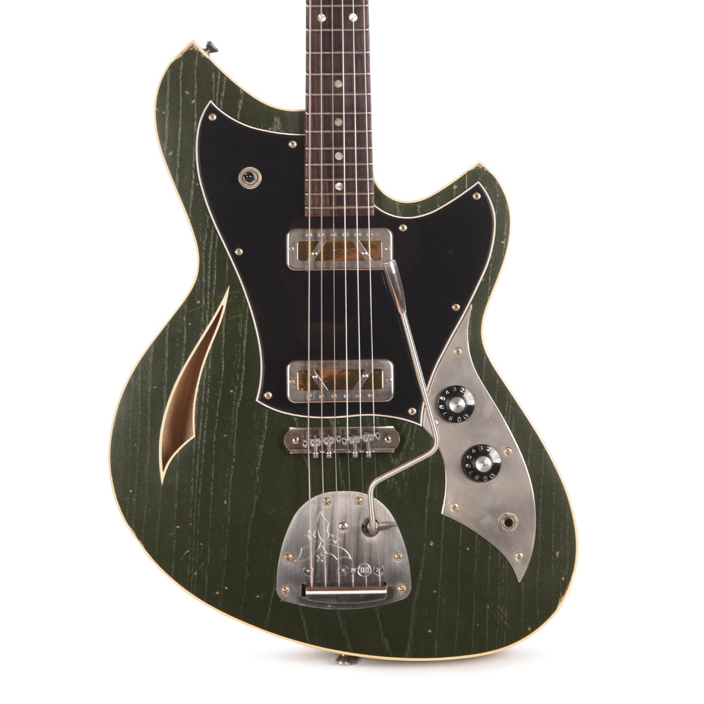 Novo Custom Miris J Cadillac Green Light Distress w/Lollar Gold Foils Electric Guitars / Solid Body