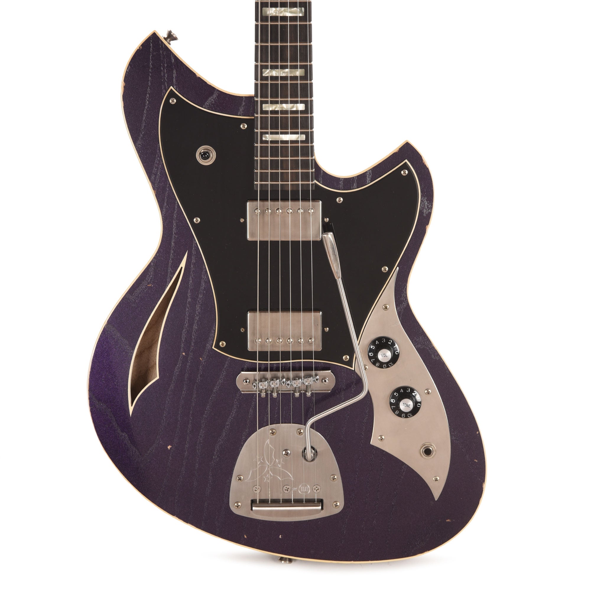 Novo Custom Miris J Purple Stranger Light Distress w/Fralin Pure PAFs Electric Guitars / Solid Body
