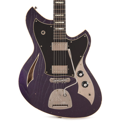 Novo Custom Miris J Purple Stranger Light Distress w/Fralin Pure PAFs Electric Guitars / Solid Body