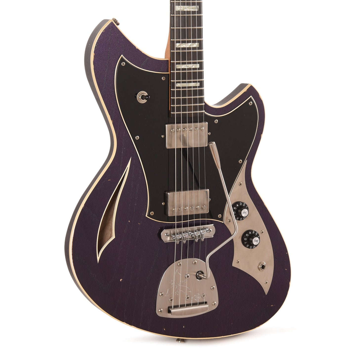Novo Custom Miris J Purple Stranger Light Distress w/Fralin Pure PAFs Electric Guitars / Solid Body