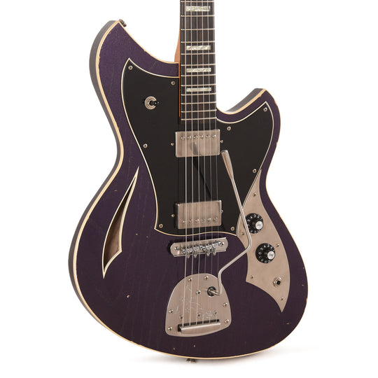 Novo Custom Miris J Purple Stranger Light Distress w/Fralin Pure PAFs Electric Guitars / Solid Body