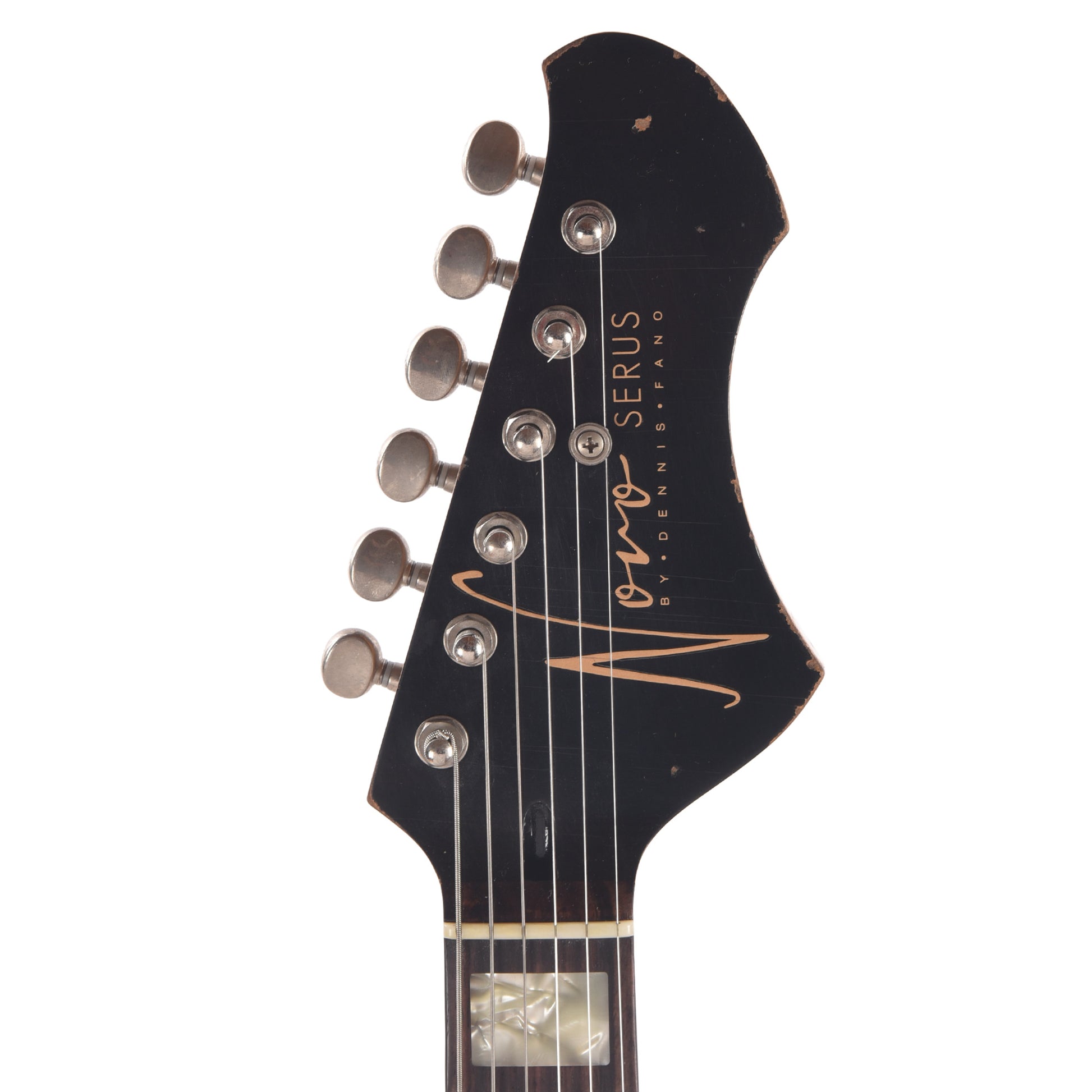 Novo Custom Serus J Medium Distress Pelham Burst w/Fralin P90 Pickups Electric Guitars / Solid Body