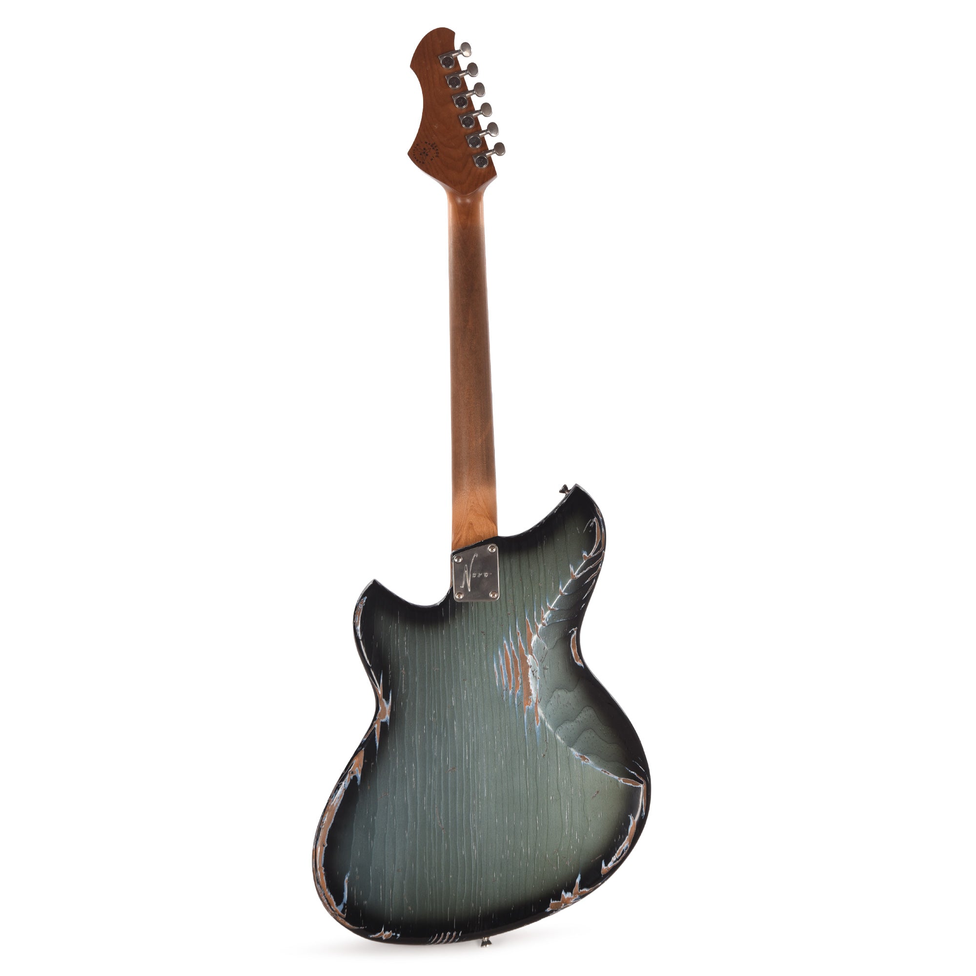 Novo Custom Serus J Medium Distress Pelham Burst w/Fralin P90 Pickups Electric Guitars / Solid Body