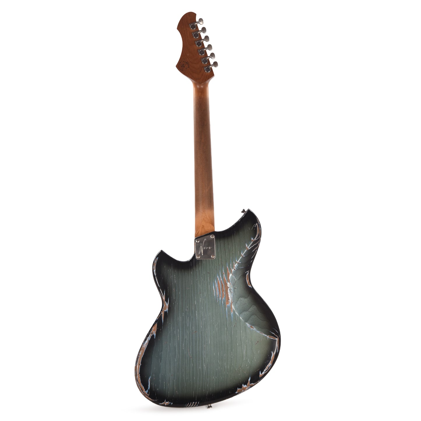 Novo Custom Serus J Medium Distress Pelham Burst w/Fralin P90 Pickups Electric Guitars / Solid Body