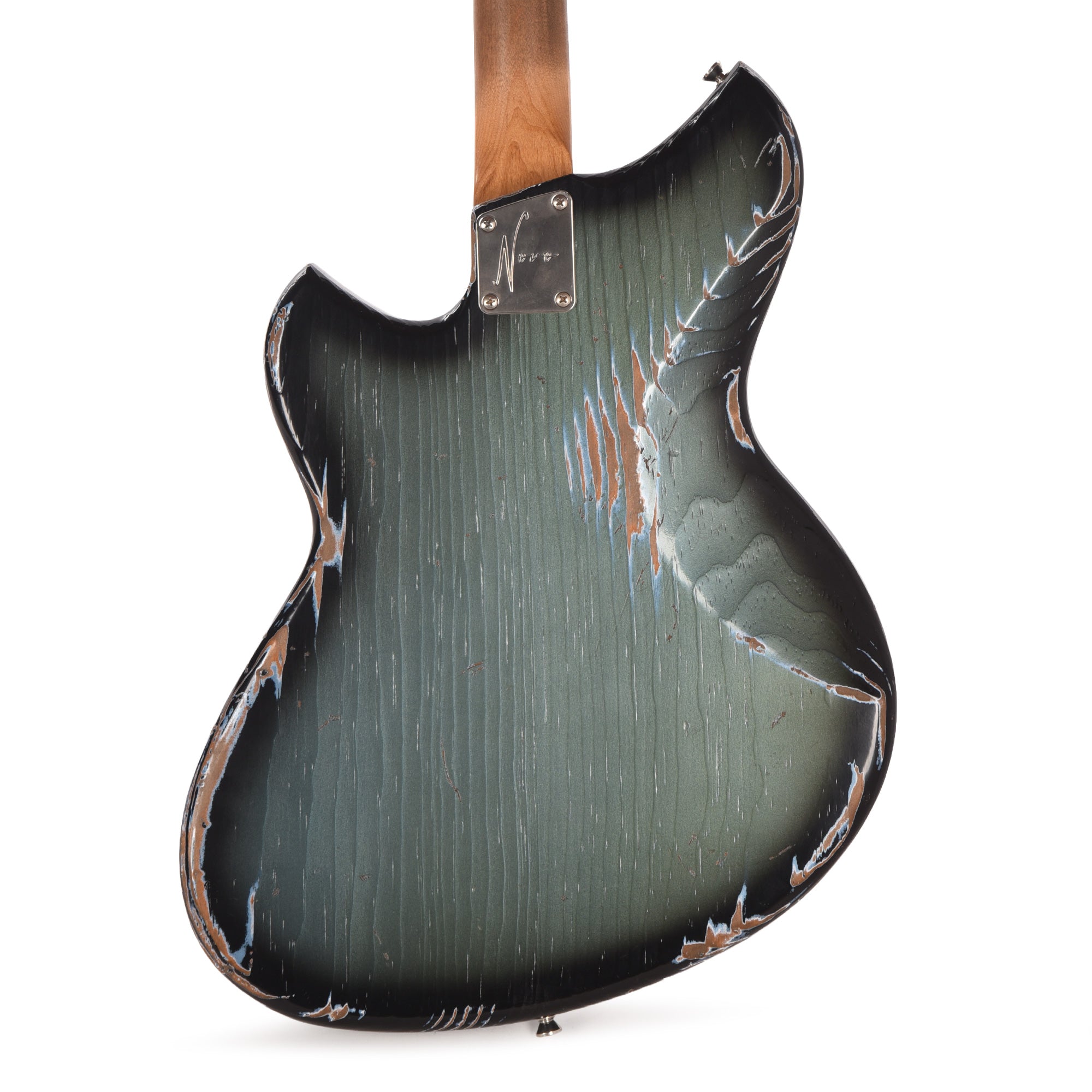 Novo Custom Serus J Medium Distress Pelham Burst w/Fralin P90 Pickups Electric Guitars / Solid Body