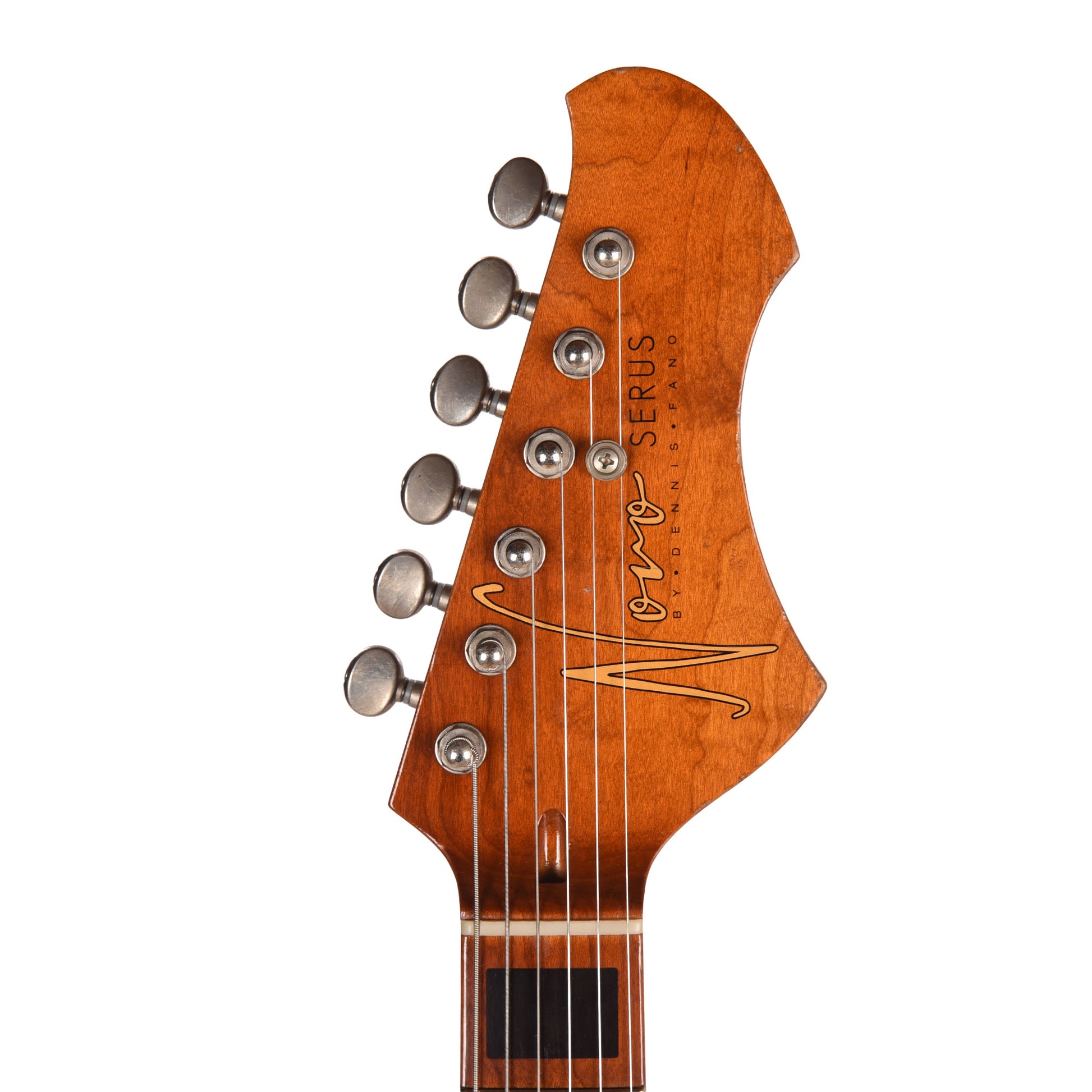 Novo Custom Serus J Nicotine Blonde Light Distress w/Fralin P90s & Bakelite Pickguard Electric Guitars / Solid Body