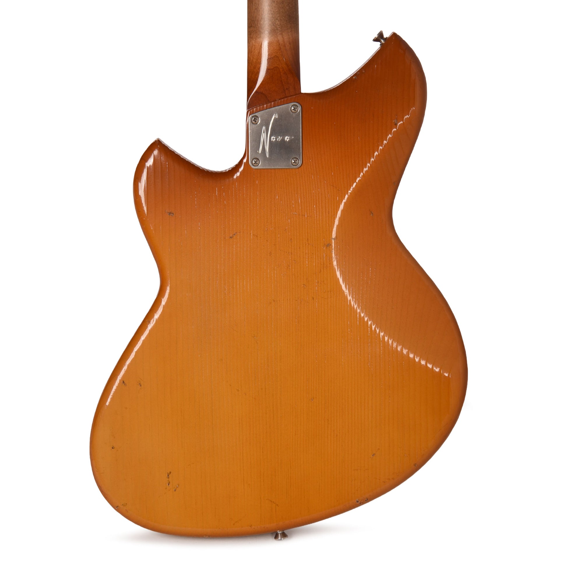 Novo Custom Serus J Nicotine Blonde Light Distress w/Fralin P90s & Bakelite Pickguard Electric Guitars / Solid Body