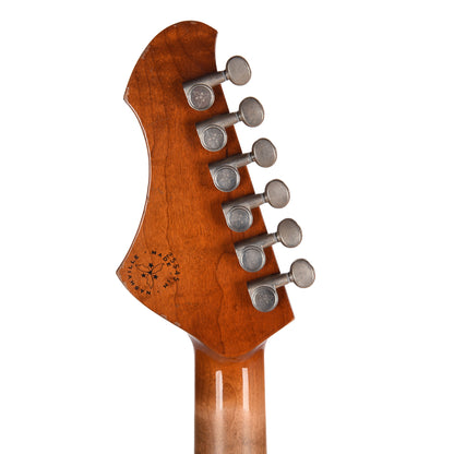 Novo Custom Serus J Nicotine Blonde Light Distress w/Fralin P90s & Bakelite Pickguard Electric Guitars / Solid Body