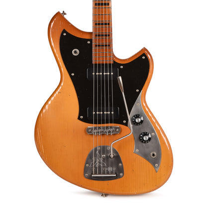 Novo Custom Serus J Nicotine Blonde Light Distress w/Fralin P90s & Bakelite Pickguard Electric Guitars / Solid Body