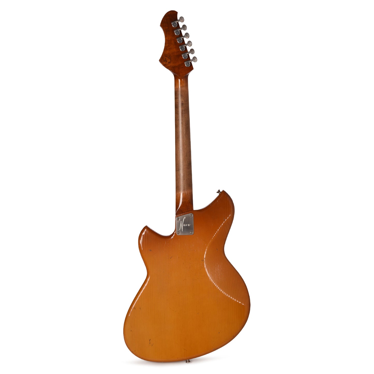Novo Custom Serus J Nicotine Blonde Light Distress w/Fralin P90s & Bakelite Pickguard Electric Guitars / Solid Body