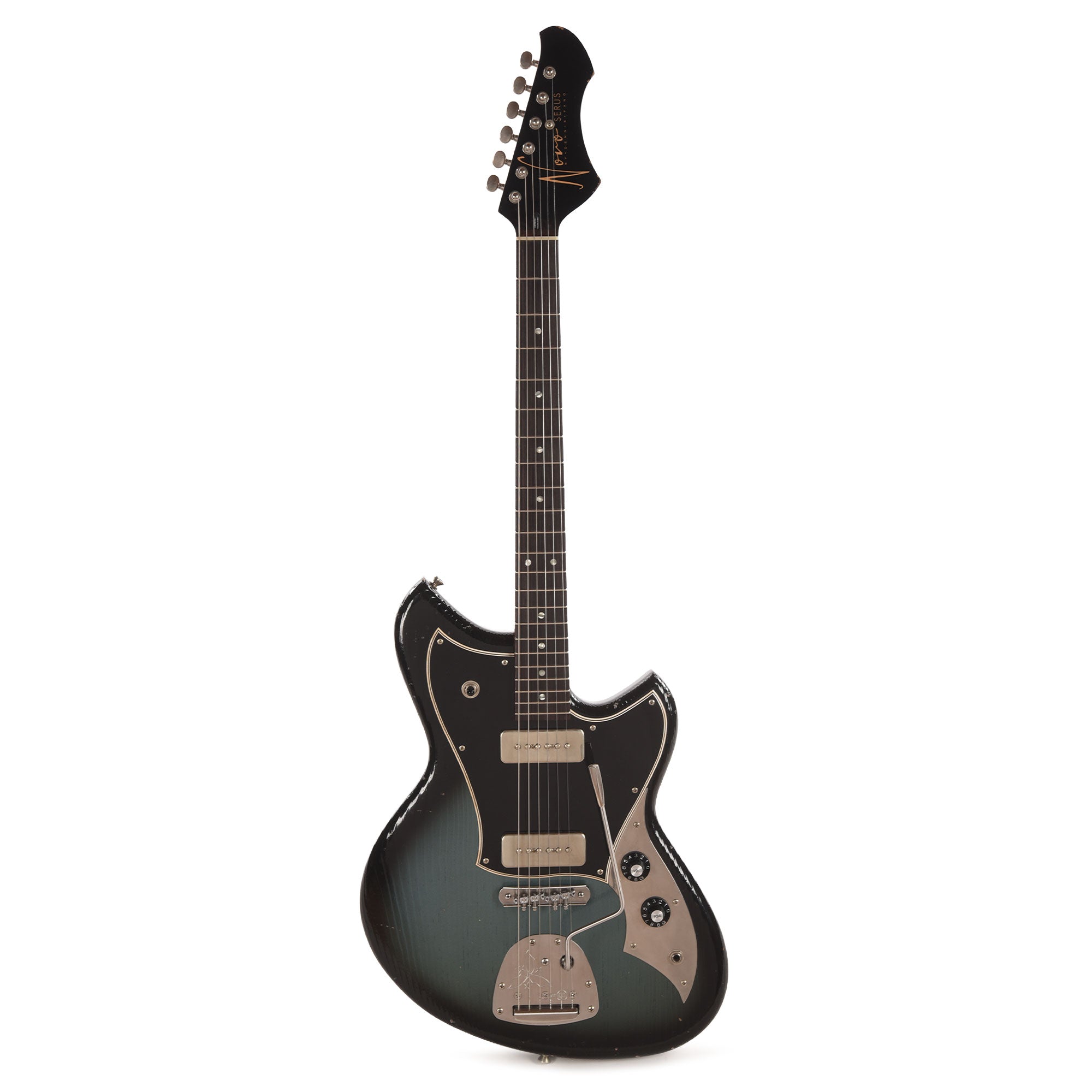Novo Custom Serus J Pelham Burst Light Distress w/Nickel Fralin P90s Electric Guitars / Solid Body