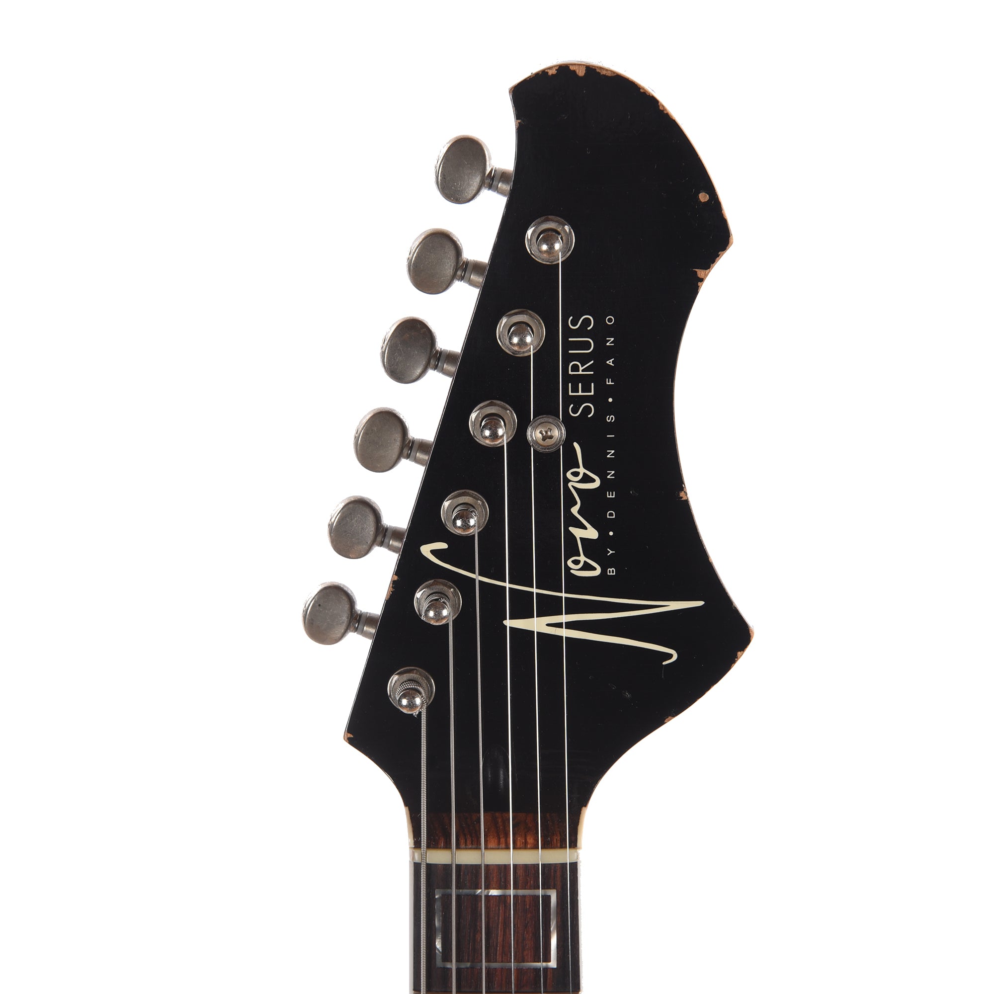 Novo Dealer Limited Chambered Serus P2 Bonfire w/Dark Cherry Back Light Distress Electric Guitars / Solid Body