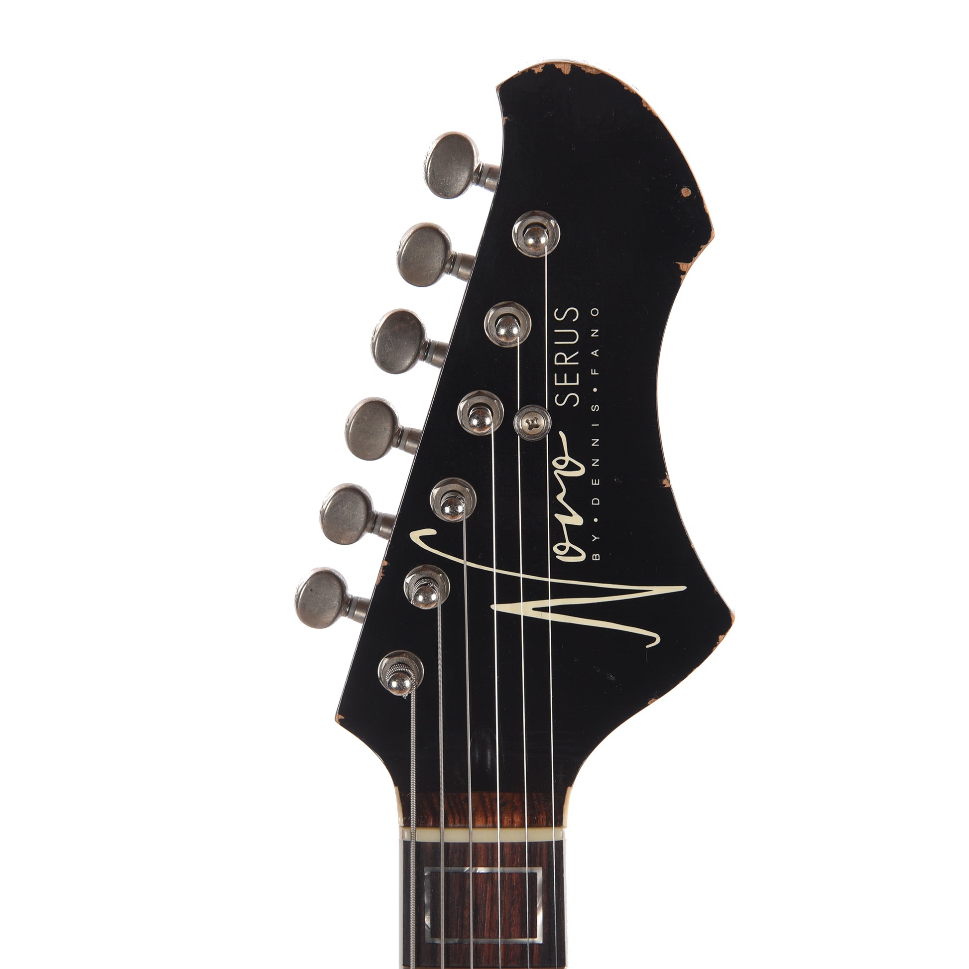 Novo Dealer Limited Chambered Serus P2 Bonfire w/Dark Cherry Back Light Distress Electric Guitars / Solid Body