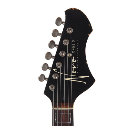 Novo Dealer Limited Chambered Serus P2 Bonfire w/Dark Cherry Back Light Distress Electric Guitars / Solid Body