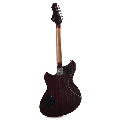 Novo Dealer Limited Chambered Serus P2 Bonfire w/Dark Cherry Back Light Distress Electric Guitars / Solid Body