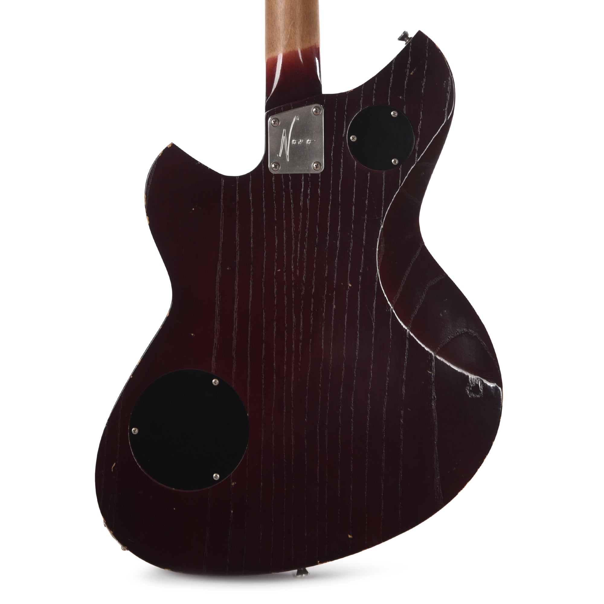 Novo Dealer Limited Chambered Serus P2 Bonfire w/Dark Cherry Back Light Distress Electric Guitars / Solid Body