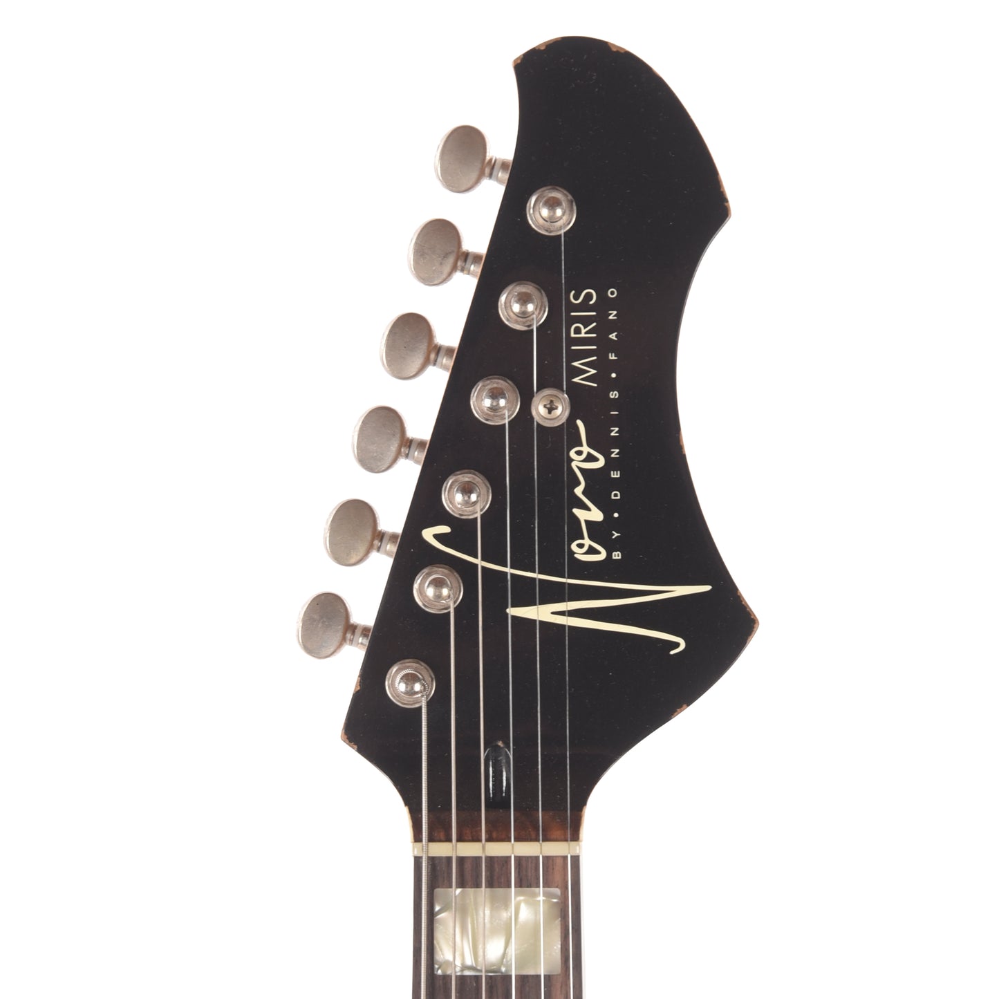 Novo Dealer Limited Miris JHH Cat's Eye Burst Light Distress w/Lollar Low-Wind Imperials (Displayed at NAMM 2026, Signed by Dennis Fano) Electric Guitars / Solid Body