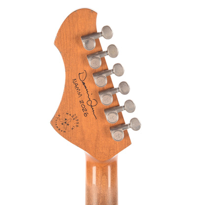 Novo Dealer Limited Miris JHH Cat's Eye Burst Light Distress w/Lollar Low-Wind Imperials (Displayed at NAMM 2026, Signed by Dennis Fano) Electric Guitars / Solid Body
