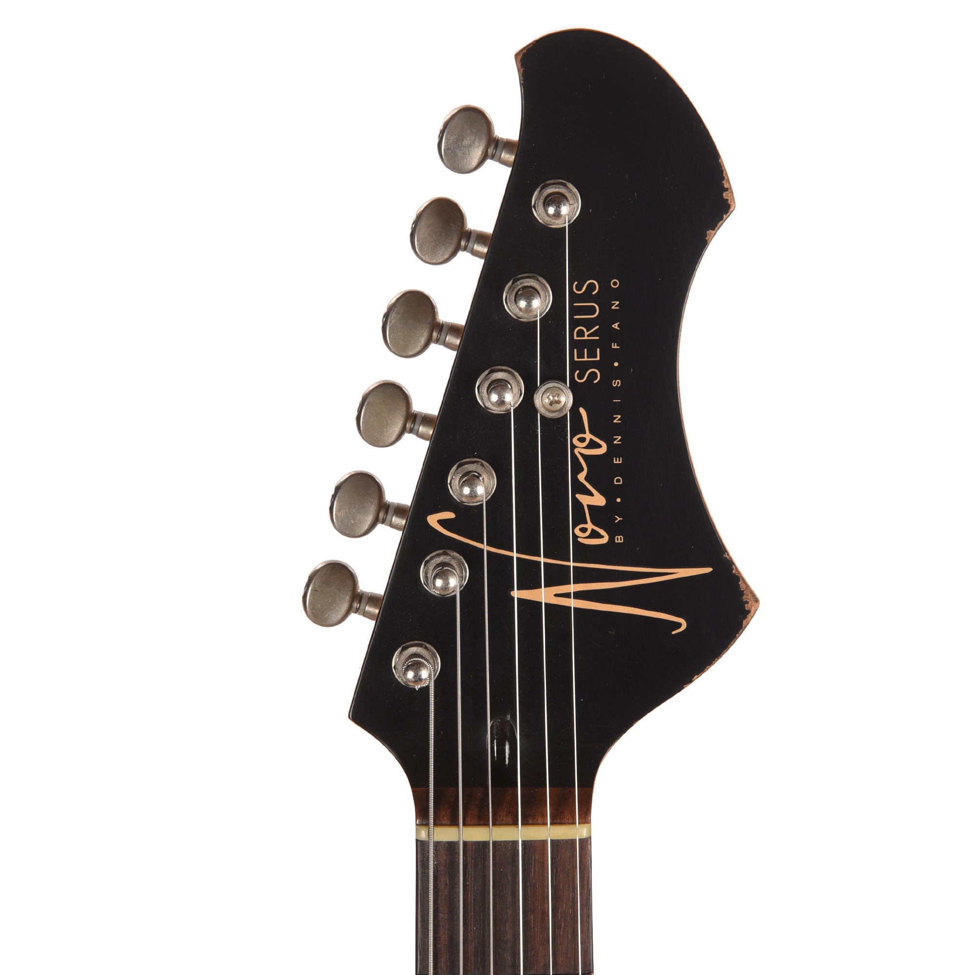 Novo Dealer Limited Serus Chambered H2 Amber Light Distress w/Lollar Low-Wind Imperials Electric Guitars / Solid Body