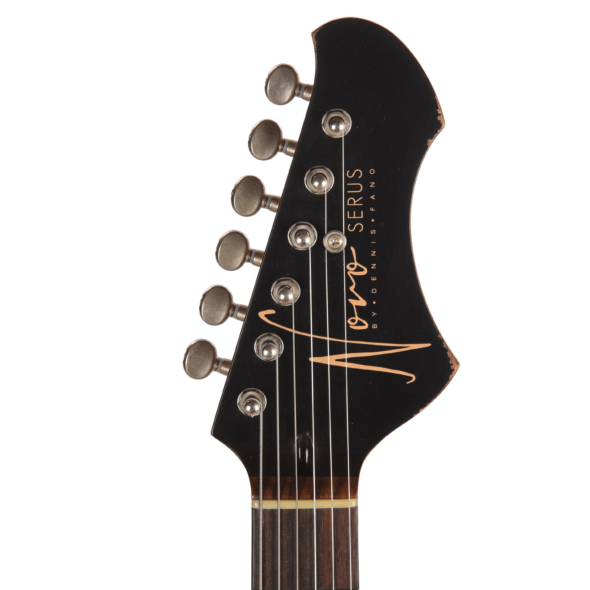 Novo Dealer Limited Serus Chambered H2 Amber Light Distress w/Lollar Low-Wind Imperials Electric Guitars / Solid Body