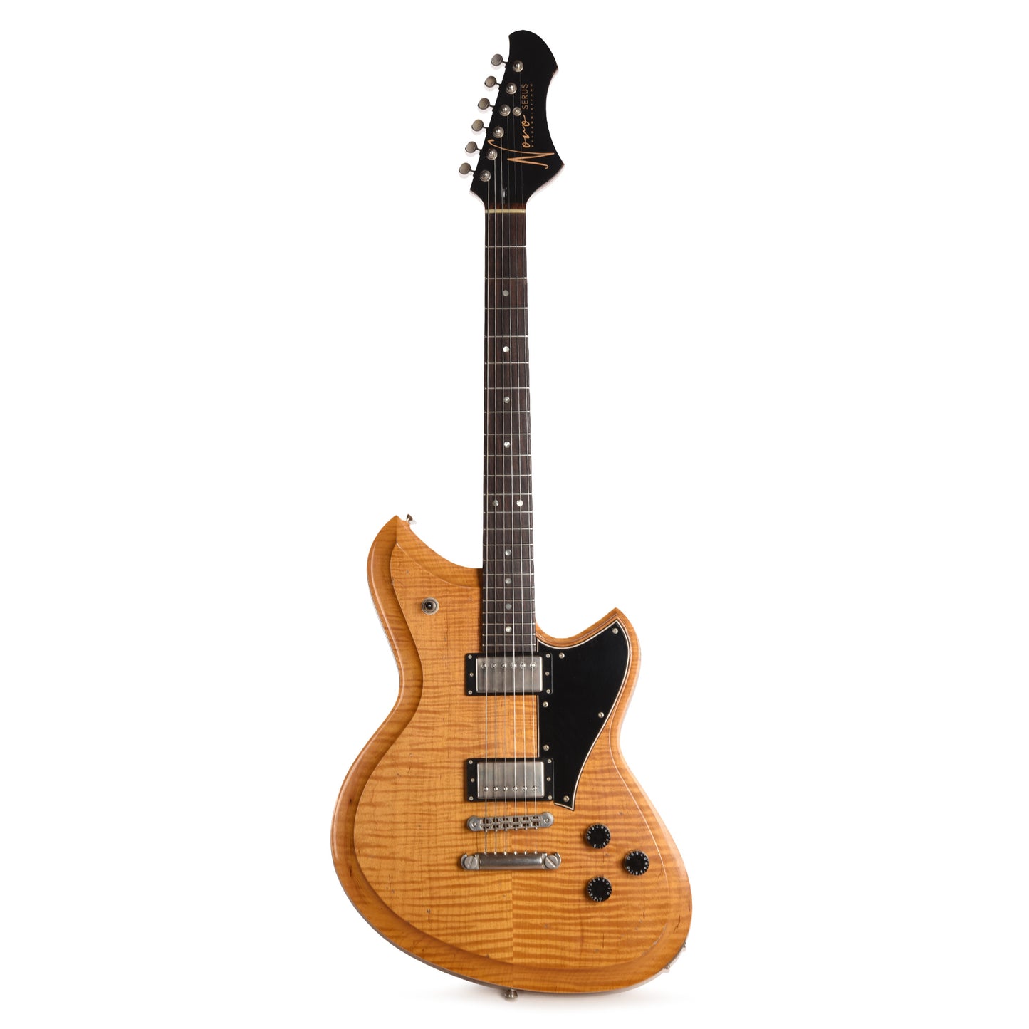 Novo Dealer Limited Serus Chambered H2 Amber Light Distress w/Lollar Low-Wind Imperials Electric Guitars / Solid Body