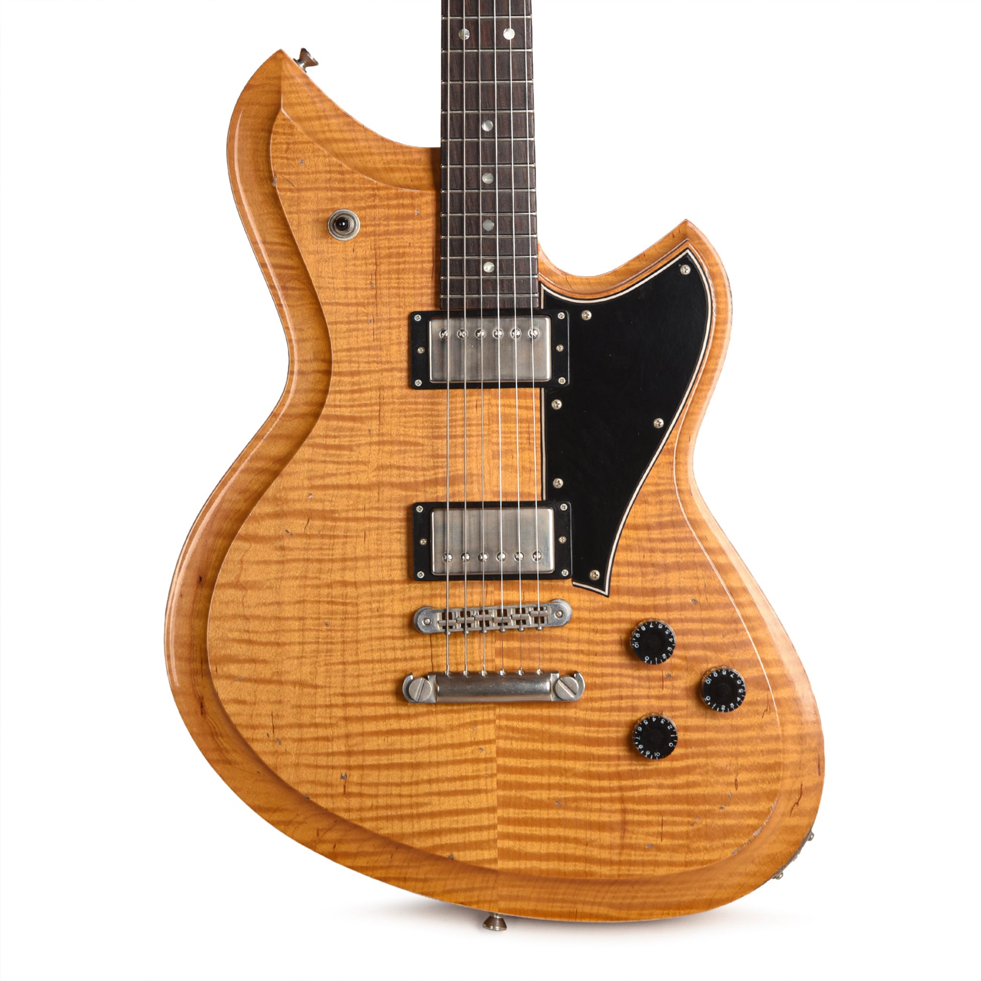 Novo Dealer Limited Serus Chambered H2 Amber Light Distress w/Lollar Low-Wind Imperials Electric Guitars / Solid Body
