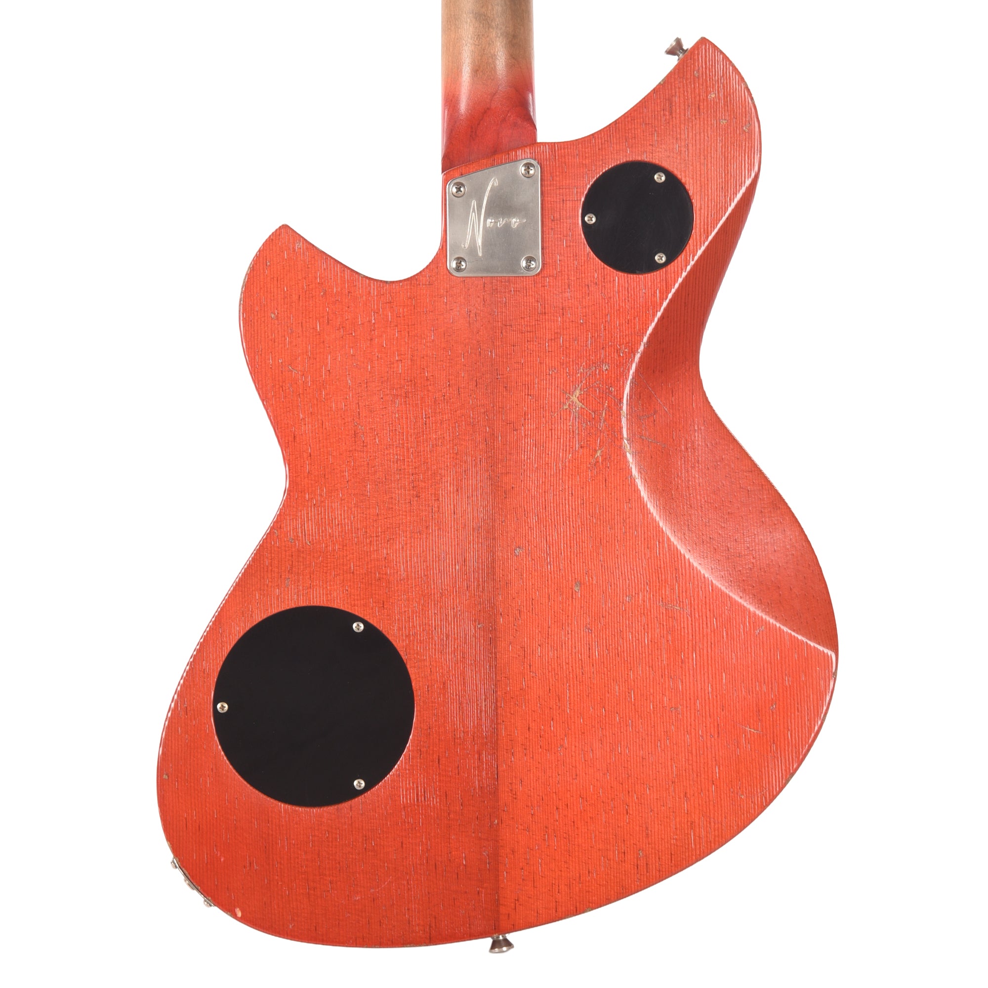 Novo Dealer Limited Serus Chambered H2 Faded Cherry Burst Light Distress w/Lollar Low-Wind Imperials (Displayed at NAMM 2026, Signed by Dennis Fano) Electric Guitars / Solid Body