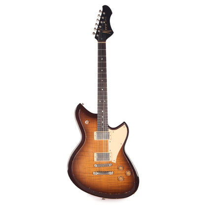 Novo Dealer Limited Serus Chambered H2 Tobacco Burst Light Distress w/Lollar Low-Wind Imperials (Displayed at NAMM 2026, Signed by Dennis Fano) Electric Guitars / Solid Body