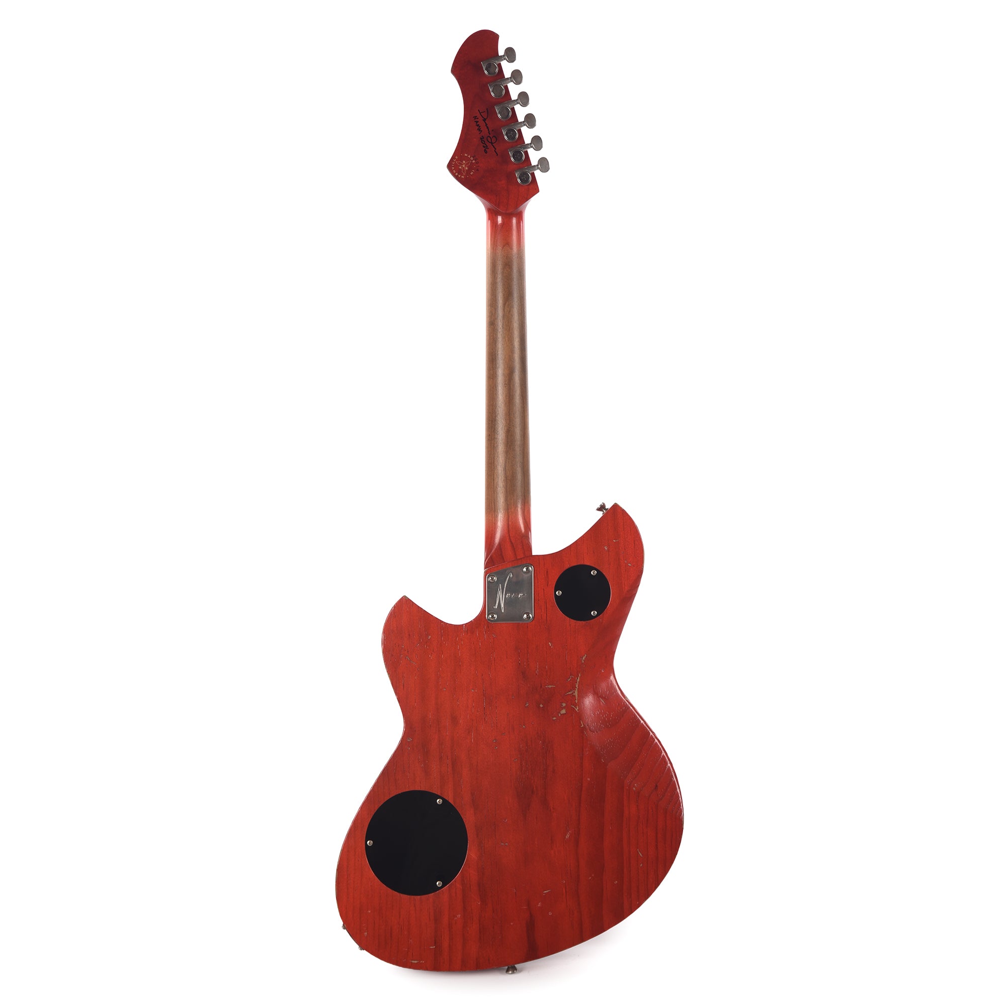 Novo Dealer Limited Serus Chambered H2 Tobacco Burst Light Distress w/Lollar Low-Wind Imperials (Displayed at NAMM 2026, Signed by Dennis Fano) Electric Guitars / Solid Body