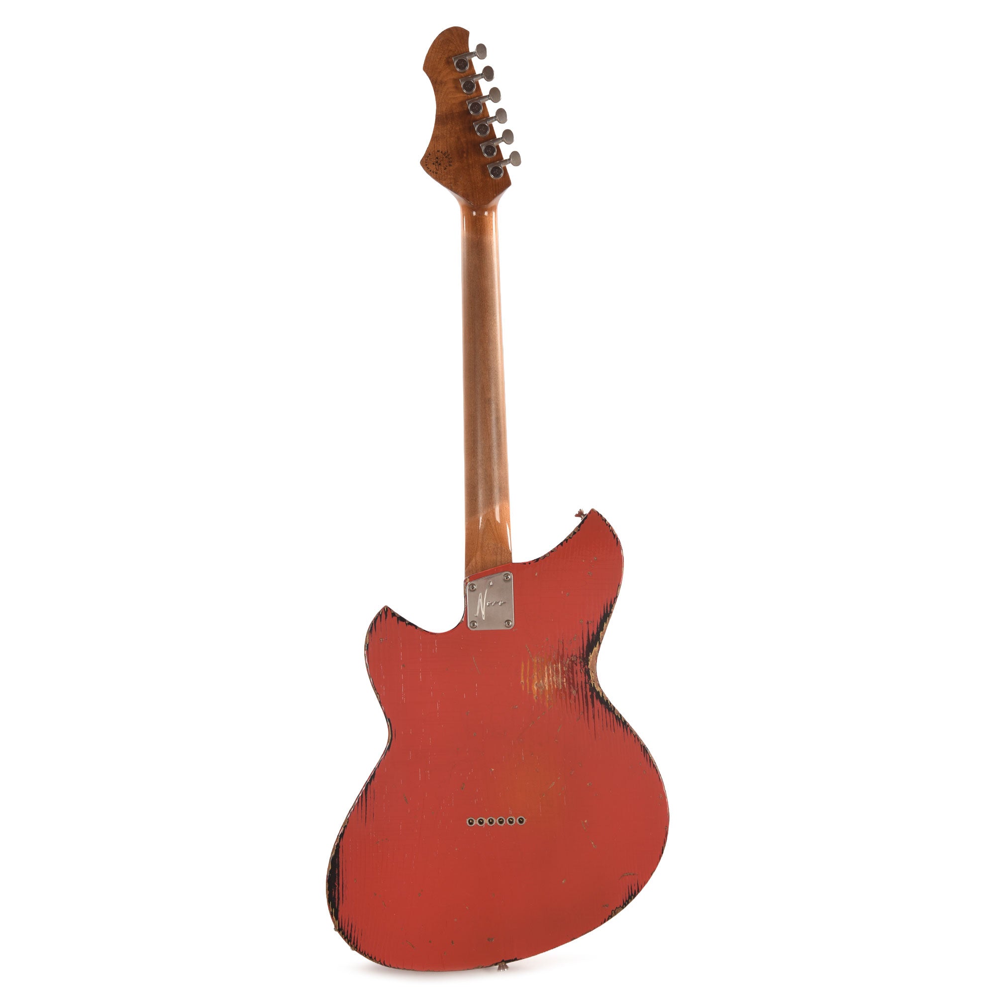 Novo Dealer Limited Serus T Fiesta Red over '64 3-Tone Burst Medium Distress  w/Fralin High Output Tele Pickups Electric Guitars / Solid Body