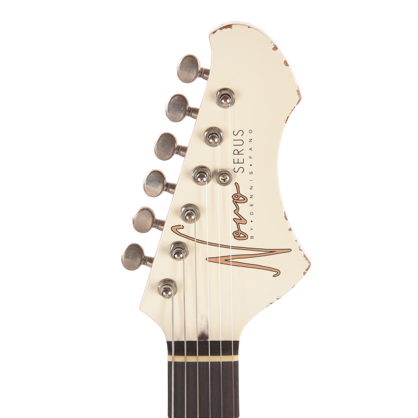 Novo Dealer Limited Serus T Olympic White Light Distress  w/Fralin High Output Tele Pickups Electric Guitars / Solid Body