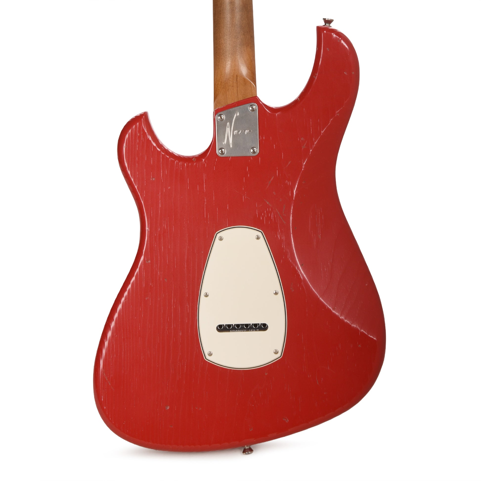 Novo Idris HSS Light Distress Dakota Red w/Fralin Pickups Electric Guitars / Solid Body