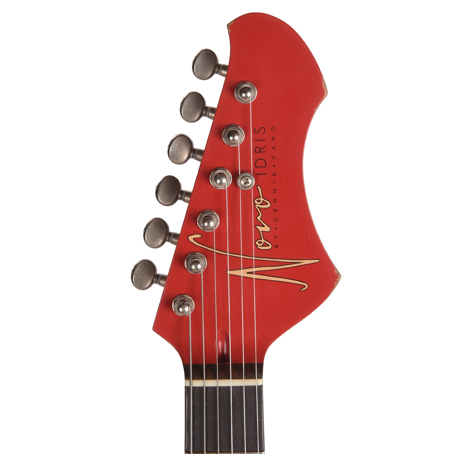 Novo Idris HSS Light Distress Dakota Red w/Fralin Pickups Electric Guitars / Solid Body