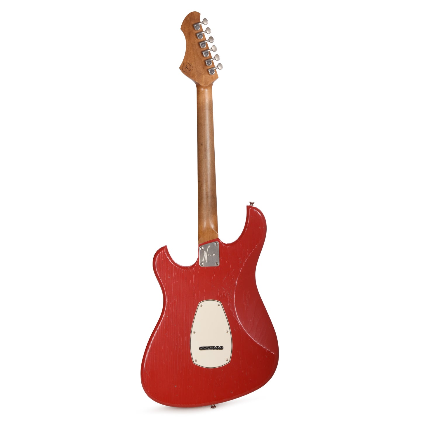 Novo Idris HSS Light Distress Dakota Red w/Fralin Pickups Electric Guitars / Solid Body