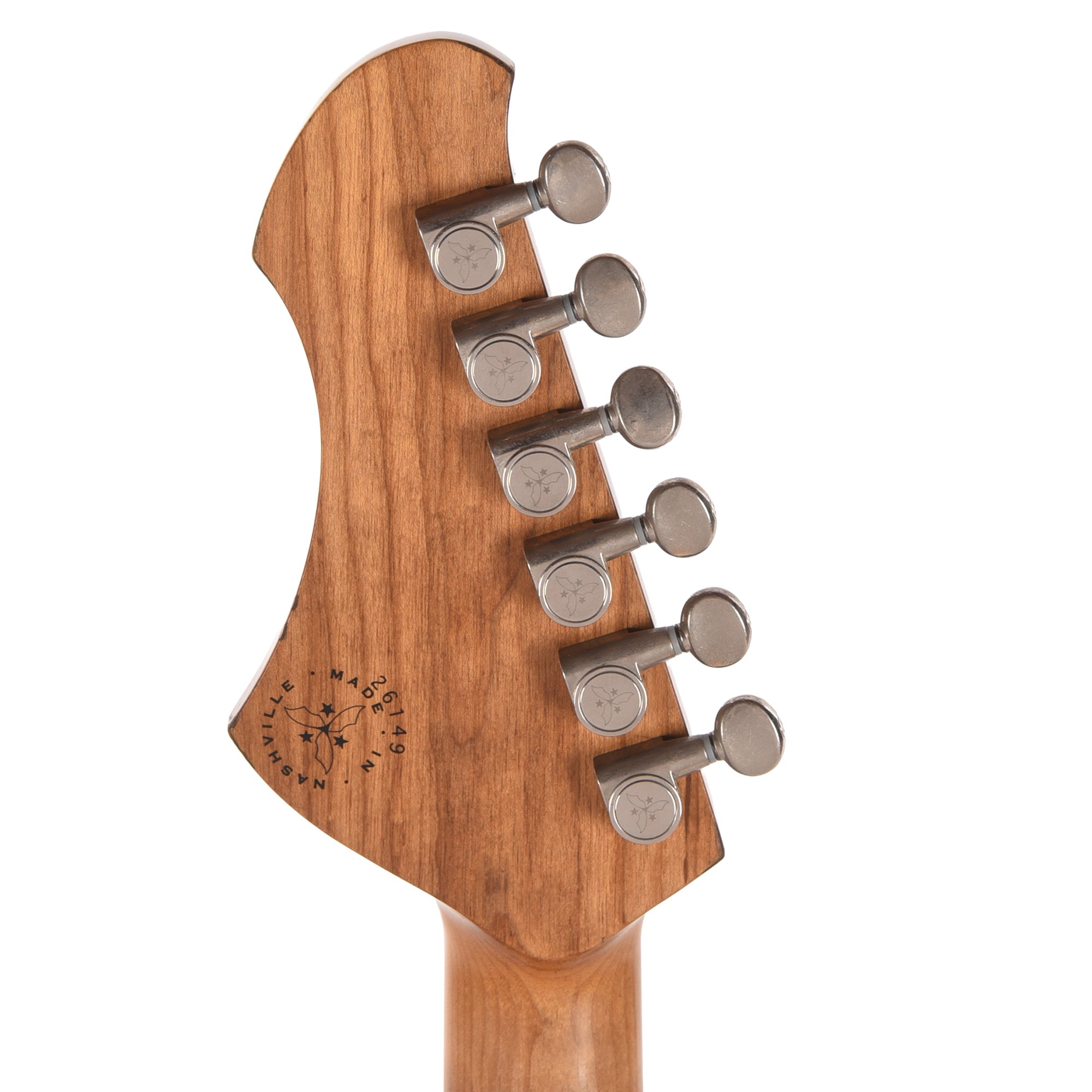 Novo Idris HSS Light Distress Uffington Green w/Fralin Modern PAF/Vintage Hot Strat Pickups Electric Guitars / Solid Body