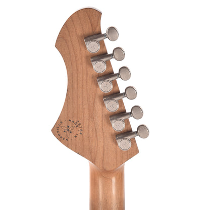 Novo Miris H2 Light Distress Pelham Burst w/Fralin Pure PAFs & Matching Headstock Electric Guitars / Solid Body