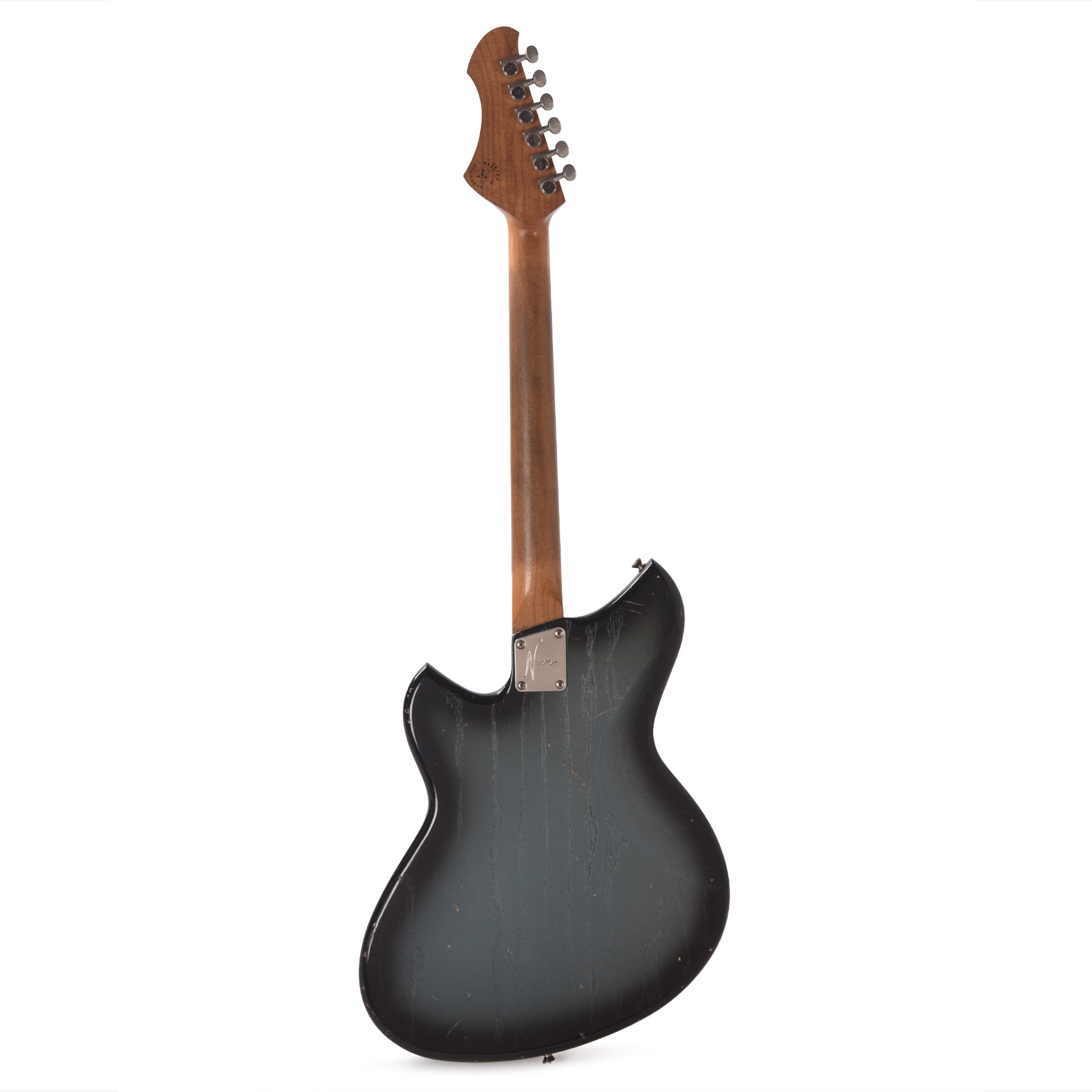 Novo Miris H2 Light Distress Pelham Burst w/Fralin Pure PAFs & Matching Headstock Electric Guitars / Solid Body