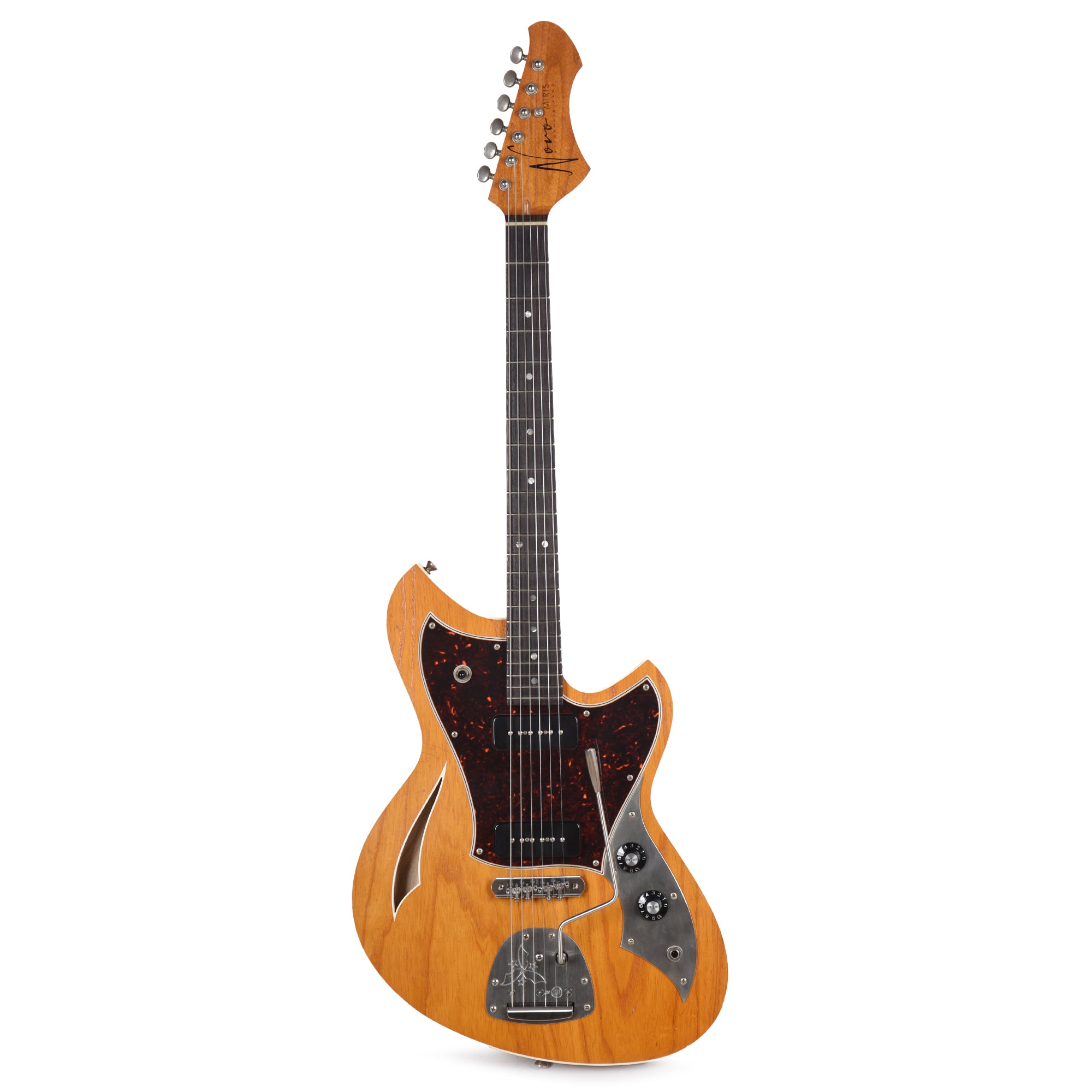Novo Miris J Amber Light Distress w/Fralin P-90 Pickups Electric Guitars / Solid Body
